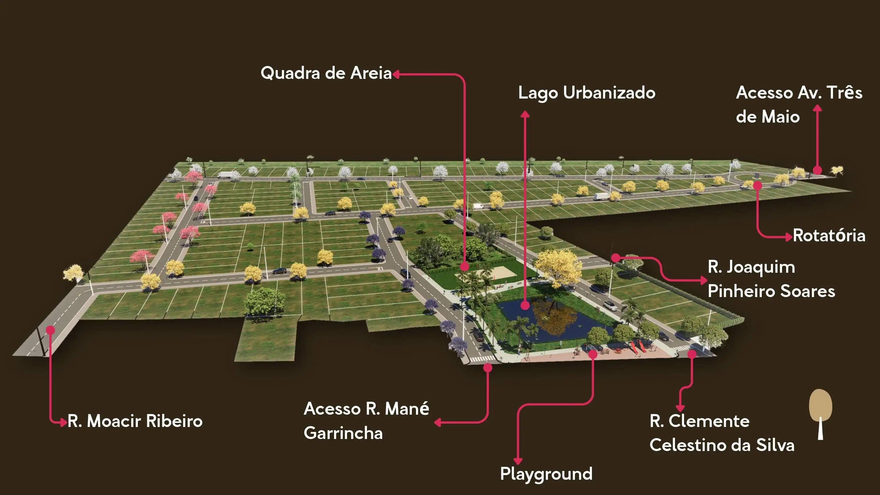 Planta do Loteamento